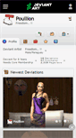 Mobile Screenshot of poullion.deviantart.com