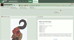 Desktop Screenshot of monstrousmoo.deviantart.com