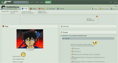 Desktop Screenshot of hostilesilence.deviantart.com