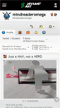 Mobile Screenshot of mindreaderomega.deviantart.com