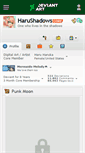 Mobile Screenshot of harushadows.deviantart.com