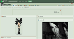 Desktop Screenshot of bunni3burn.deviantart.com