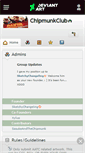 Mobile Screenshot of chipmunkclub.deviantart.com