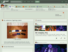 Tablet Screenshot of jjj6.deviantart.com