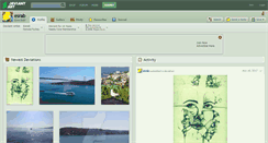 Desktop Screenshot of esrab.deviantart.com