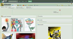 Desktop Screenshot of ambaycapra.deviantart.com