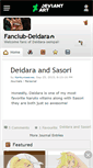 Mobile Screenshot of fanclub-deidara.deviantart.com