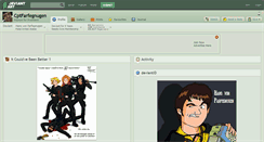 Desktop Screenshot of cptfarfegnugen.deviantart.com