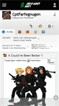 Mobile Screenshot of cptfarfegnugen.deviantart.com