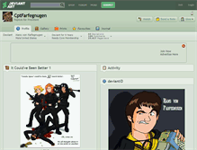 Tablet Screenshot of cptfarfegnugen.deviantart.com