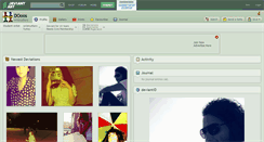 Desktop Screenshot of dooos.deviantart.com