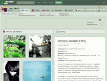 Tablet Screenshot of charrlahh.deviantart.com