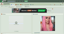 Desktop Screenshot of ezysummers.deviantart.com