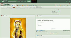 Desktop Screenshot of eilyn-chan.deviantart.com