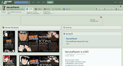 Desktop Screenshot of narutoplanet.deviantart.com