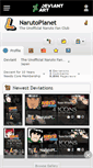 Mobile Screenshot of narutoplanet.deviantart.com