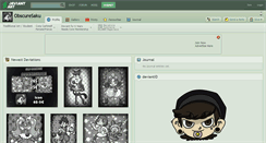 Desktop Screenshot of obscuresaku.deviantart.com