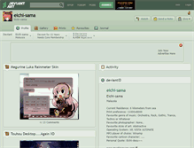 Tablet Screenshot of eichi-sama.deviantart.com