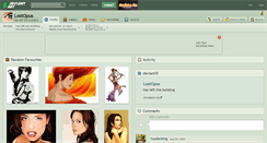 Desktop Screenshot of lostopus.deviantart.com