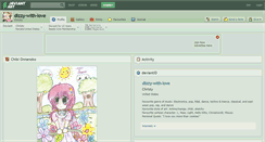 Desktop Screenshot of dizzy-with-love.deviantart.com