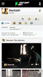 Mobile Screenshot of montzeh.deviantart.com