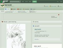 Tablet Screenshot of jisai-tenshi.deviantart.com