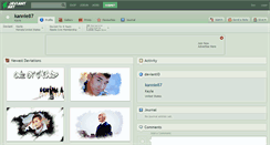Desktop Screenshot of kannie87.deviantart.com