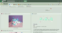 Desktop Screenshot of follylolly.deviantart.com