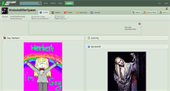 Desktop Screenshot of krolockskillerqueen.deviantart.com