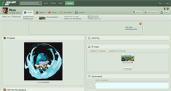 Desktop Screenshot of pkun.deviantart.com