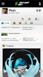 Mobile Screenshot of pkun.deviantart.com