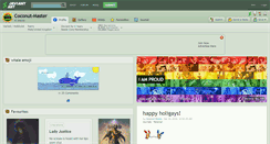 Desktop Screenshot of coconut-master.deviantart.com