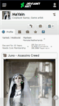 Mobile Screenshot of mayain.deviantart.com