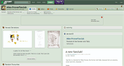 Desktop Screenshot of miles-prowerfanclub.deviantart.com