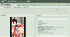 Desktop Screenshot of piptehghost.deviantart.com