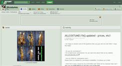 Desktop Screenshot of jillcostumes.deviantart.com