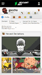 Mobile Screenshot of goccho.deviantart.com