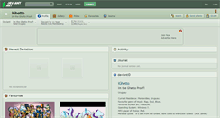 Desktop Screenshot of ighetto.deviantart.com