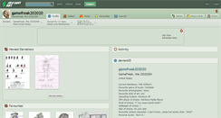 Desktop Screenshot of gamefreak202020.deviantart.com