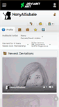 Mobile Screenshot of nonyalsubaie.deviantart.com
