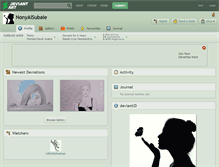 Tablet Screenshot of nonyalsubaie.deviantart.com