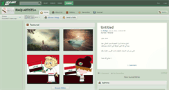 Desktop Screenshot of iraqi-artists.deviantart.com