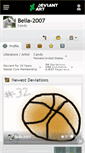 Mobile Screenshot of bella-2007.deviantart.com