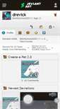 Mobile Screenshot of drevick.deviantart.com