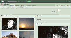 Desktop Screenshot of malibuart.deviantart.com