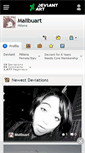 Mobile Screenshot of malibuart.deviantart.com