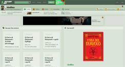Desktop Screenshot of aledileo.deviantart.com