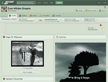 Tablet Screenshot of ever-winter-dreams.deviantart.com