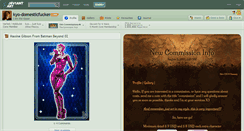 Desktop Screenshot of kyo-domesticfucker.deviantart.com
