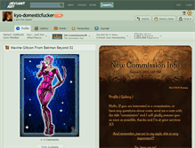 Tablet Screenshot of kyo-domesticfucker.deviantart.com